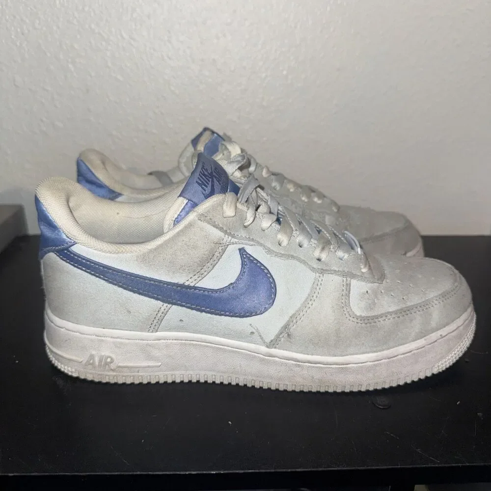 Nike Air Force 1 '07 Low Blue Tint Polar White FN7185-423 Women Sz 9.5